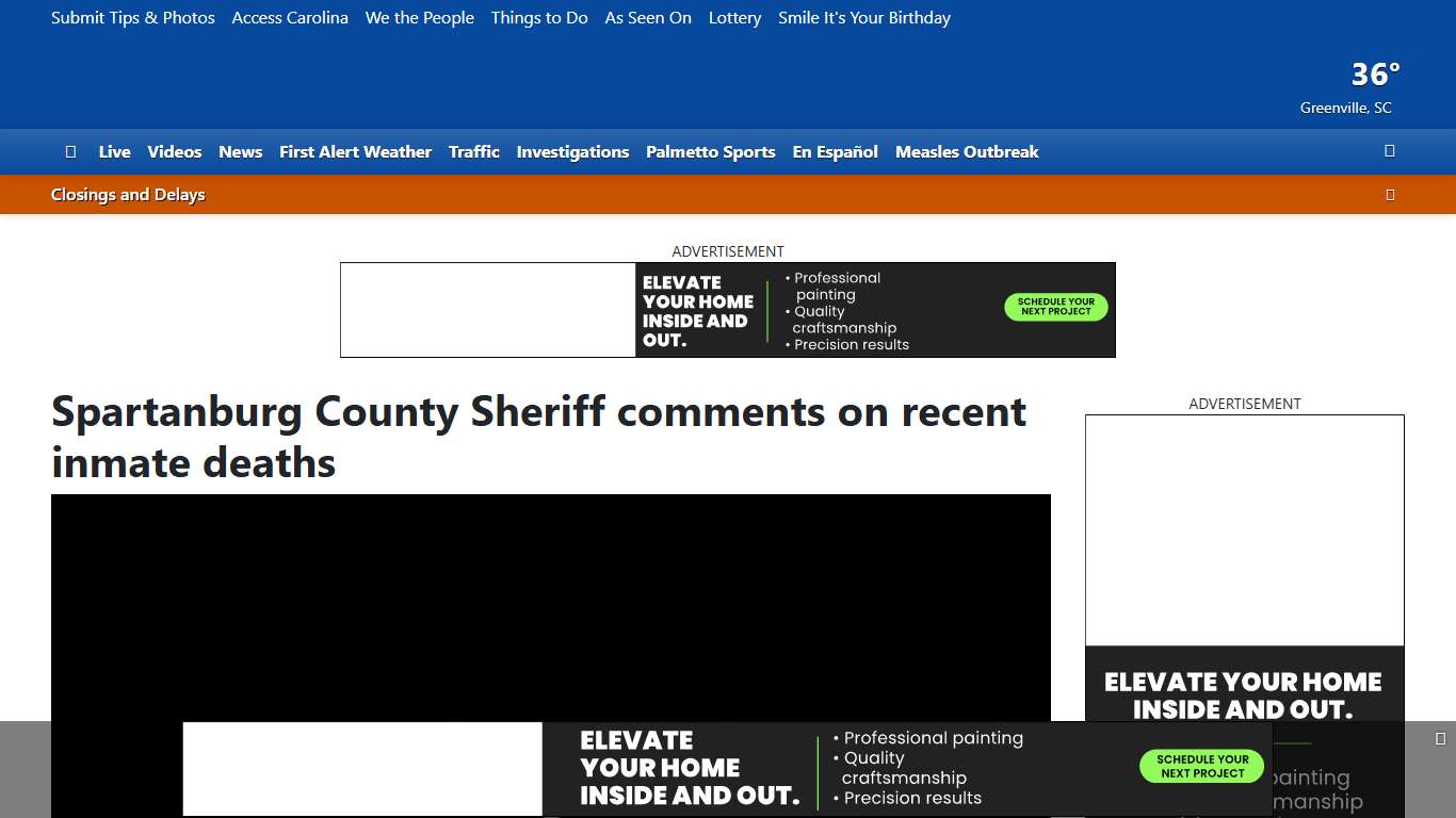 Spartanburg County Sheriff comments on recent inmate deaths